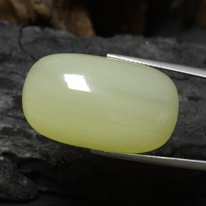 calcite Jaune clair naturelle Coupe coussin, 50.49 ct, Translucide