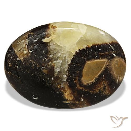Calcite multicolore de 103,06 ct, ovale, opaque