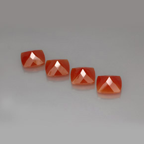 Achetez naturel ct orange cornaline gems, coupe coussin, en provenance inde chez gemselect. en stock, livraison internationale!