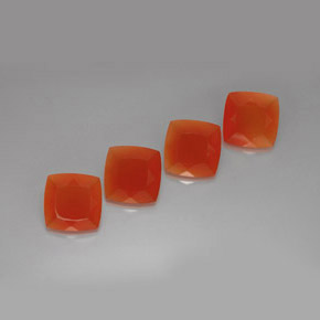 Achetez naturel ct orange cornaline gems, coupe coussin, en provenance inde chez gemselect. en stock, livraison internationale!