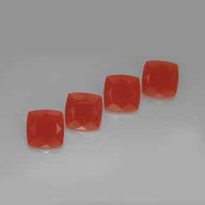 Achetez naturel ct orange cornaline gems, coupe coussin, en provenance inde chez gemselect. en stock, livraison internationale!