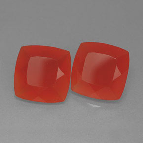 Achetez naturel ct orange cornaline gems, coupe coussin, en provenance inde chez gemselect. en stock, livraison internationale!