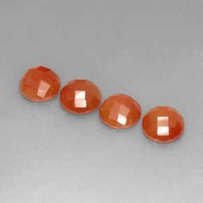 Achetez naturel ct orange cornaline gems, coupe roude, en provenance madagascar chez gemselect. en stock, livraison internationale!