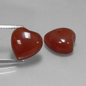 Achetez naturel ct orange cornaline gems, forme de coeur, en provenance inde chez gemselect. en stock, livraison internationale!