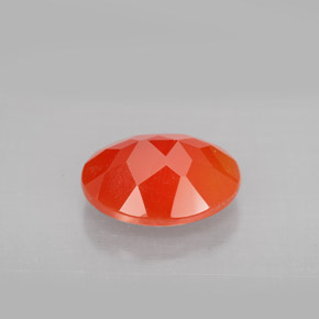 Cornaline Rouge orange naturelle Transparent, 3.03 ct, Transparent / Translucide