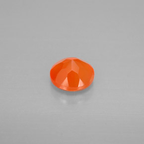 Cornaline Orange naturelle Transparent, 0.73 ct, Transparent / Translucide