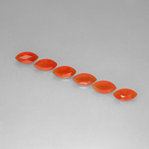 Achetez naturel ct Rouge orange Cornaline gems, Transparent, En provenance Inde chez GemSelect. En stock, livraison internationale!