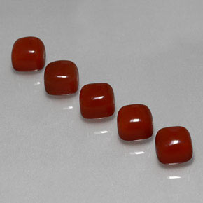 Achetez naturel ct marron cornaline gems, coupe coussin, en provenance inde chez gemselect. en stock, livraison internationale!
