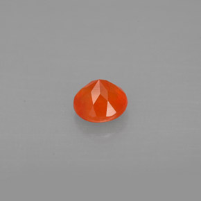 Cornaline Orange naturelle Transparent, 0.47 ct, Transparent / Translucide