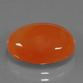 Cornaline Orange naturelle Transparent, 5.86 ct, Transparent / Translucide