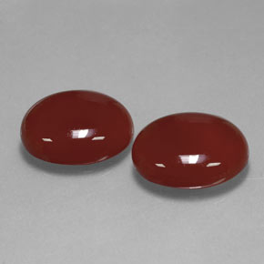 Achetez naturel ct rouge cornaline gems, coupe ovale, en provenance inde chez gemselect. en stock, livraison internationale!