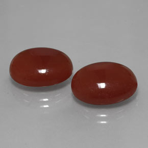 Achetez naturel ct rouge cornaline gems, coupe ovale, en provenance inde chez gemselect. en stock, livraison internationale!
