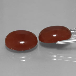 Achetez naturel ct rouge cornaline gems, coupe ovale, en provenance inde chez gemselect. en stock, livraison internationale!