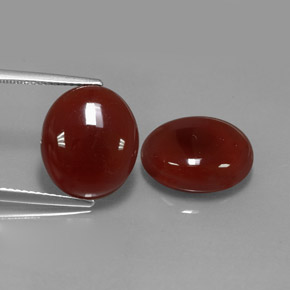Achetez naturel ct orange cornaline gems, coupe ovale, en provenance inde chez gemselect. en stock, livraison internationale!