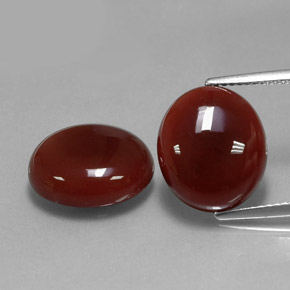 Achetez naturel ct rouge cornaline gems, coupe ovale, en provenance inde chez gemselect. en stock, livraison internationale!