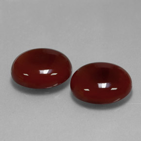 Achetez naturel ct rouge cornaline gems, coupe ovale, en provenance inde chez gemselect. en stock, livraison internationale!
