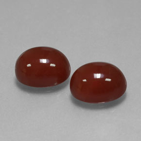 Achetez naturel ct Rouge brunâtre Cornaline gems, Coupe ovale, En provenance Inde chez GemSelect. En stock, livraison internationale!