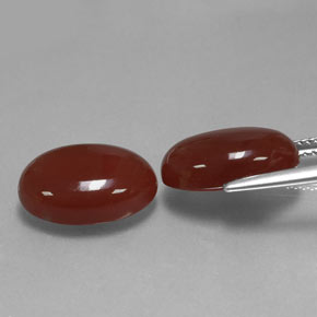 Achetez naturel ct rouge cornaline gems, coupe ovale, en provenance inde chez gemselect. en stock, livraison internationale!