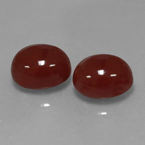 Achetez naturel ct rouge cornaline gems, coupe ovale, en provenance inde chez gemselect. en stock, livraison internationale!