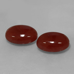 Achetez naturel ct rouge cornaline gems, coupe ovale, en provenance inde chez gemselect. en stock, livraison internationale!