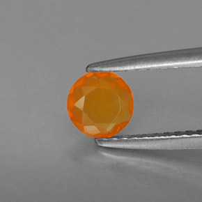 Cornaline Orange naturelle Transparent, 0.30 ct, Transparent / Translucide