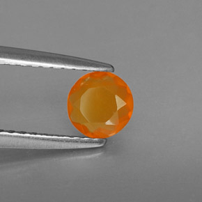 Cornaline Orange naturelle Transparent, 0.30 ct, Transparent / Translucide
