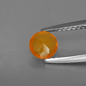 Cornaline Orange naturelle Transparent, 0.30 ct, Transparent / Translucide