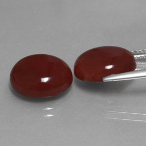 Achetez naturel ct rouge cornaline gems, coupe ovale, en provenance inde chez gemselect. en stock, livraison internationale!