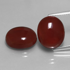 Achetez naturel ct Brun rougeâtre Cornaline gems, Coupe ovale, En provenance Inde chez GemSelect. En stock, livraison internationale!