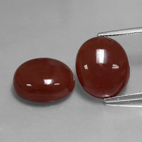 Achetez naturel ct marron cornaline gems, coupe ovale, en provenance inde chez gemselect. en stock, livraison internationale!