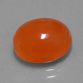 Cornaline Orange naturelle Transparent, 4.11 ct, Transparent / Translucide