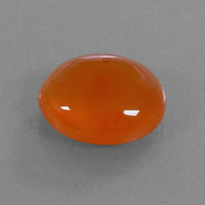 Cornaline Orange naturelle Transparent, 3.17 ct, Transparent / Translucide