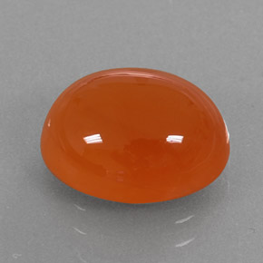 Cornaline Orange naturelle Transparent, 3.97 ct, Transparent / Translucide