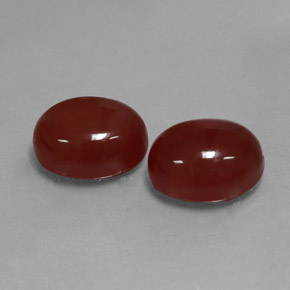Achetez naturel ct rouge cornaline gems, coupe ovale, en provenance inde chez gemselect. en stock, livraison internationale!