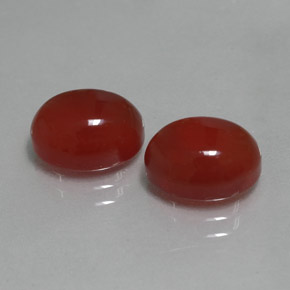 Achetez naturel ct rouge cornaline gems, coupe ovale, en provenance inde chez gemselect. en stock, livraison internationale!
