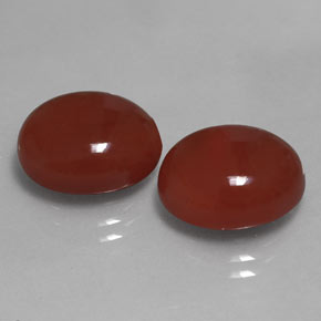Achetez naturel ct rouge cornaline gems, coupe ovale, en provenance inde chez gemselect. en stock, livraison internationale!