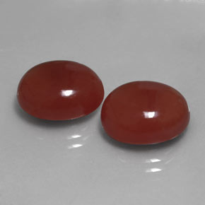 Achetez naturel ct rouge cornaline gems, coupe ovale, en provenance inde chez gemselect. en stock, livraison internationale!