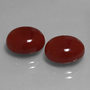 Achetez naturel ct rouge cornaline gems, coupe ovale, en provenance inde chez gemselect. en stock, livraison internationale!