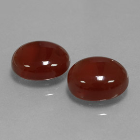 Achetez naturel ct rouge cornaline gems, coupe ovale, en provenance inde chez gemselect. en stock, livraison internationale!