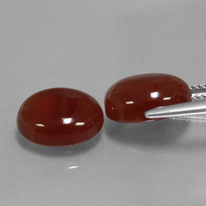 Achetez naturel ct rouge cornaline gems, coupe ovale, en provenance inde chez gemselect. en stock, livraison internationale!