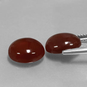 Achetez naturel ct rouge cornaline gems, coupe ovale, en provenance inde chez gemselect. en stock, livraison internationale!