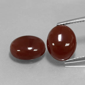 Achetez naturel ct rouge cornaline gems, coupe ovale, en provenance inde chez gemselect. en stock, livraison internationale!