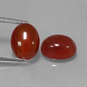 Achetez naturel ct rouge cornaline gems, coupe ovale, en provenance inde chez gemselect. en stock, livraison internationale!