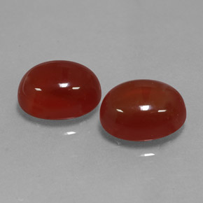 Achetez naturel ct rouge cornaline gems, coupe ovale, en provenance inde chez gemselect. en stock, livraison internationale!