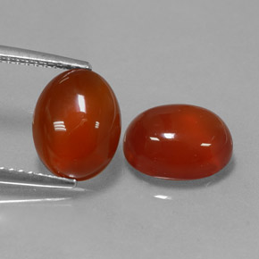 Achetez naturel ct orange cornaline gems, coupe ovale, en provenance inde chez gemselect. en stock, livraison internationale!