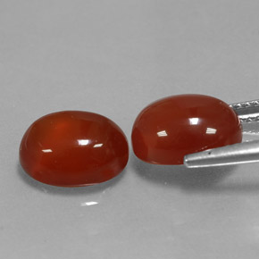 Achetez naturel ct orange cornaline gems, coupe ovale, en provenance inde chez gemselect. en stock, livraison internationale!