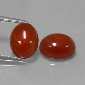 Achetez naturel ct orange cornaline gems, coupe ovale, en provenance inde chez gemselect. en stock, livraison internationale!