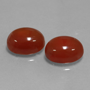Achetez naturel ct orange cornaline gems, coupe ovale, en provenance inde chez gemselect. en stock, livraison internationale!