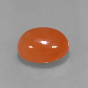 Cornaline Orange naturelle Transparent, 4.95 ct, Transparent / Translucide