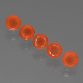 Achetez naturel ct Rouge orange Cornaline gems, Coupe roude, En provenance Inde chez GemSelect. En stock, livraison internationale!